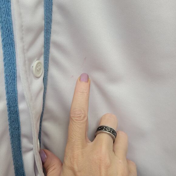 Vintage Sneak Gallery 23 Baseball Jersey‎ Size S Chi Red White Blue *READ - Picture 3 of 8